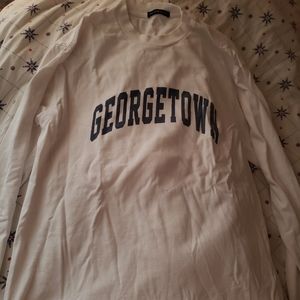 Brandy Melville Oversized Georgetown shirt